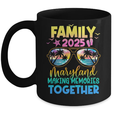 Family Vacation Maryland 2025 Summer Holiday Matching Mug | teecentury