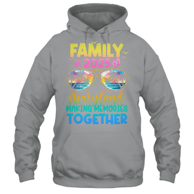 Family Vacation Maryland 2025 Summer Holiday Matching Shirt & Tank Top | teecentury