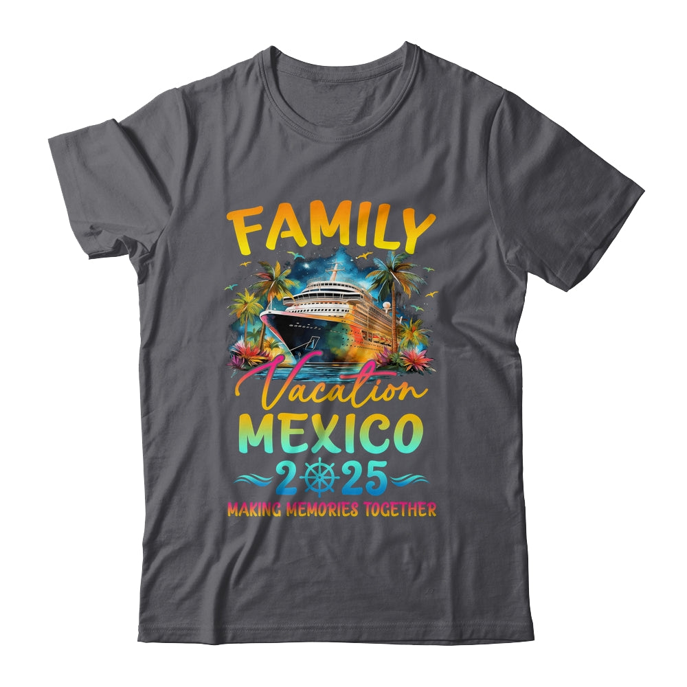 Family Vacation Mexico 2025 Matching Group Summer Shirt & Tank Top | teecentury