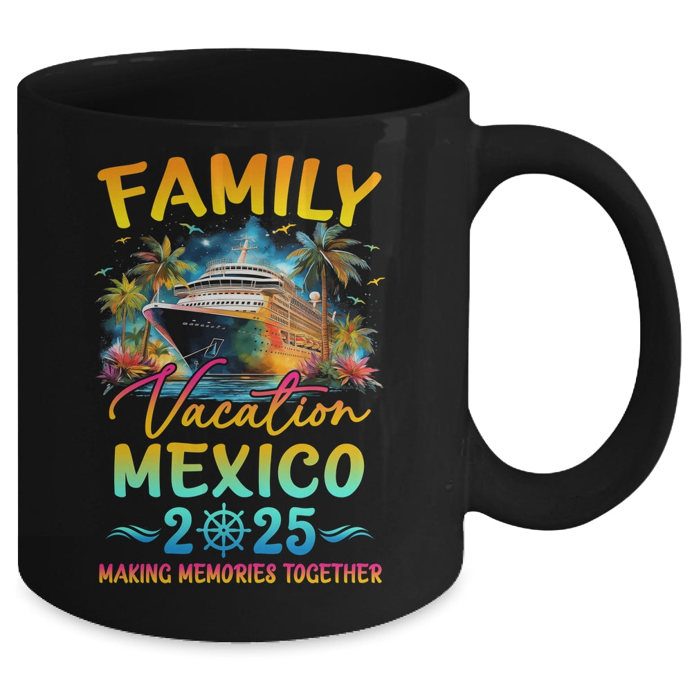 Family Vacation Mexico 2025 Matching Group Summer Mug | teecentury