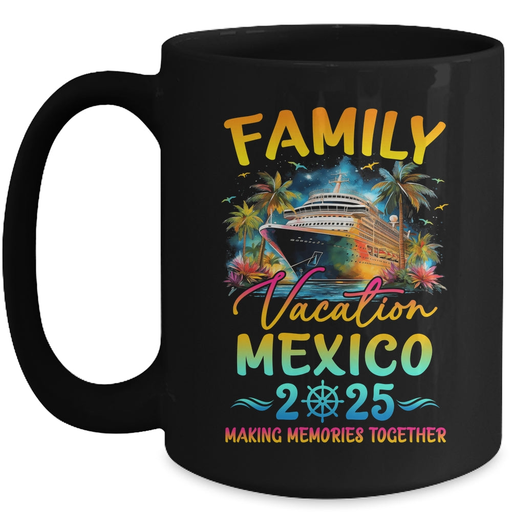 Family Vacation Mexico 2025 Matching Group Summer Mug | teecentury