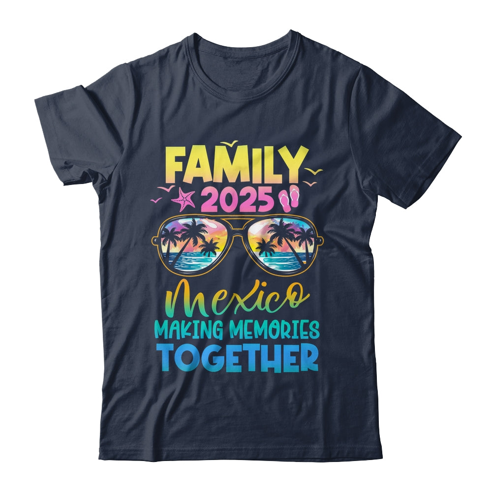 Family Vacation Mexico 2025 Summer Holiday Matching Shirt & Tank Top | teecentury