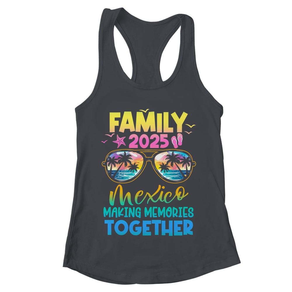 Family Vacation Mexico 2025 Summer Holiday Matching Shirt & Tank Top | teecentury
