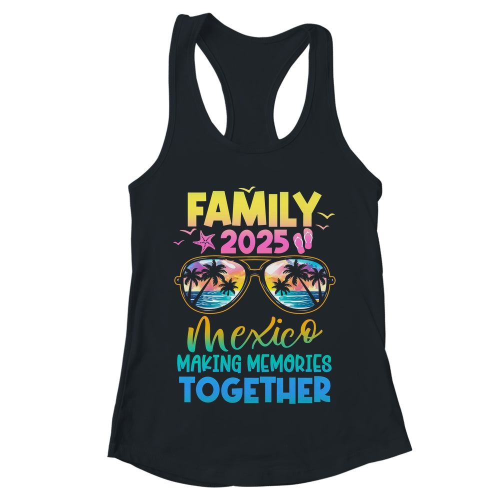 Family Vacation Mexico 2025 Summer Holiday Matching Shirt & Tank Top | teecentury