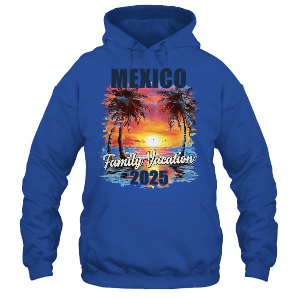 Family Vacation Mexico 2025 Summer Trip Matching Shirt & Tank Top | teecentury