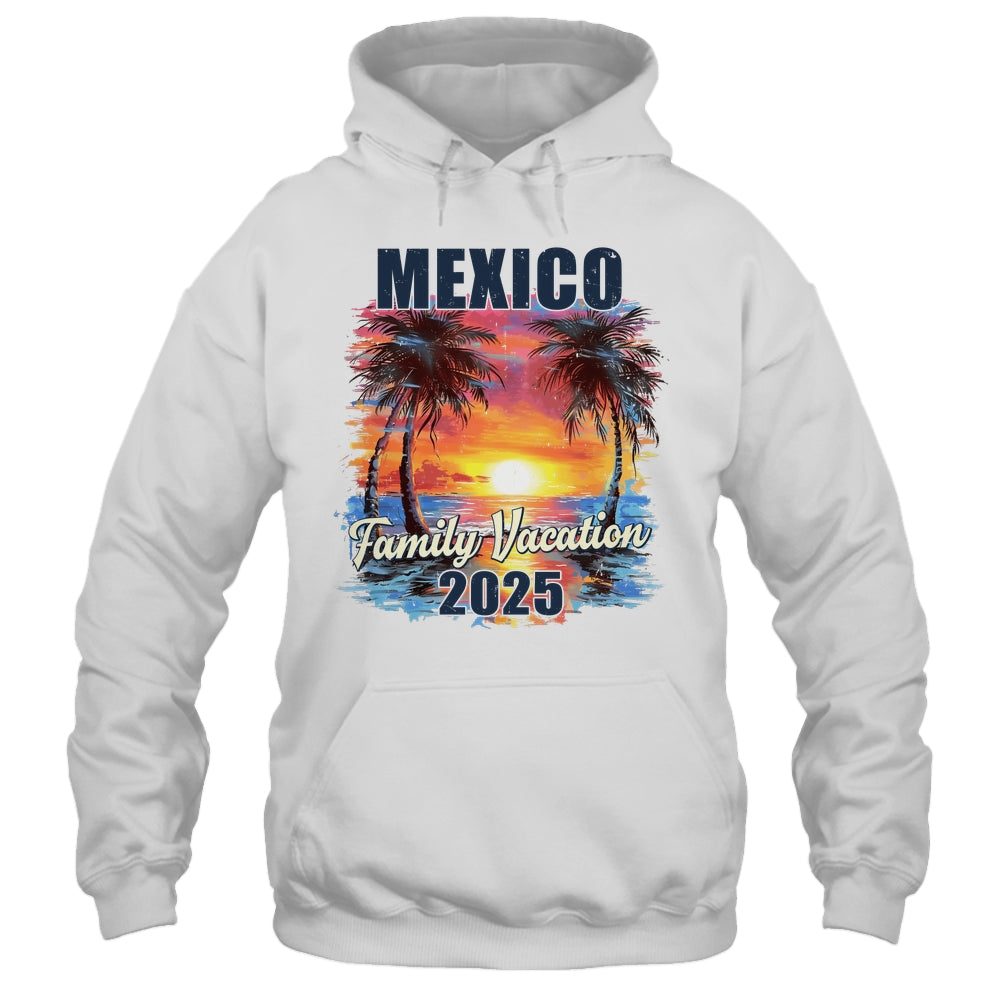 Family Vacation Mexico 2025 Summer Trip Matching Shirt & Tank Top | teecentury