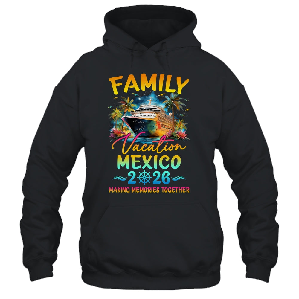 Family Vacation Mexico 2026 Matching Group Summer Shirt & Tank Top | teecentury