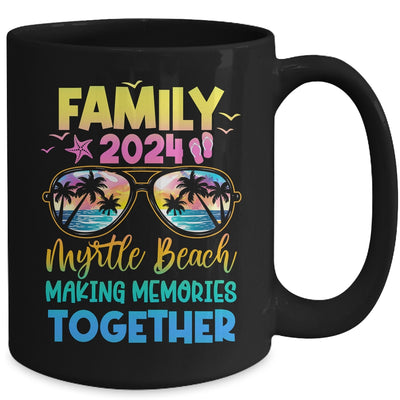 Family Vacation Myrtle Beach 2024 Summer Holiday Matching Mug | teecentury