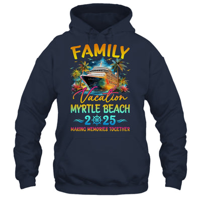 Family Vacation Myrtle Beach 2025 Matching Group Summer Shirt & Tank Top | teecentury