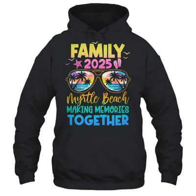 Family Vacation Myrtle Beach 2025 Summer Holiday Matching Shirt & Tank Top | teecentury