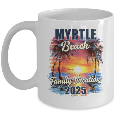 Family Vacation Myrtle Beach 2025 Summer Trip Matching Mug | teecentury