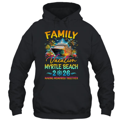 Family Vacation Myrtle Beach 2026 Matching Group Summer Shirt & Tank Top | teecentury