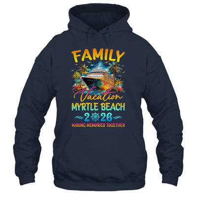 Family Vacation Myrtle Beach 2026 Matching Group Summer Shirt & Tank Top | teecentury