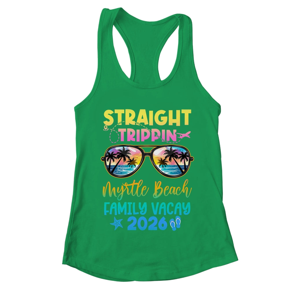 Family Vacation Myrtle Beach 2026 Summer Holiday Matching Shirt & Tank Top | teecentury