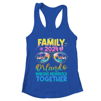 Family Vacation Orlando 2024 Summer Holiday Matching Shirt & Tank Top | teecentury