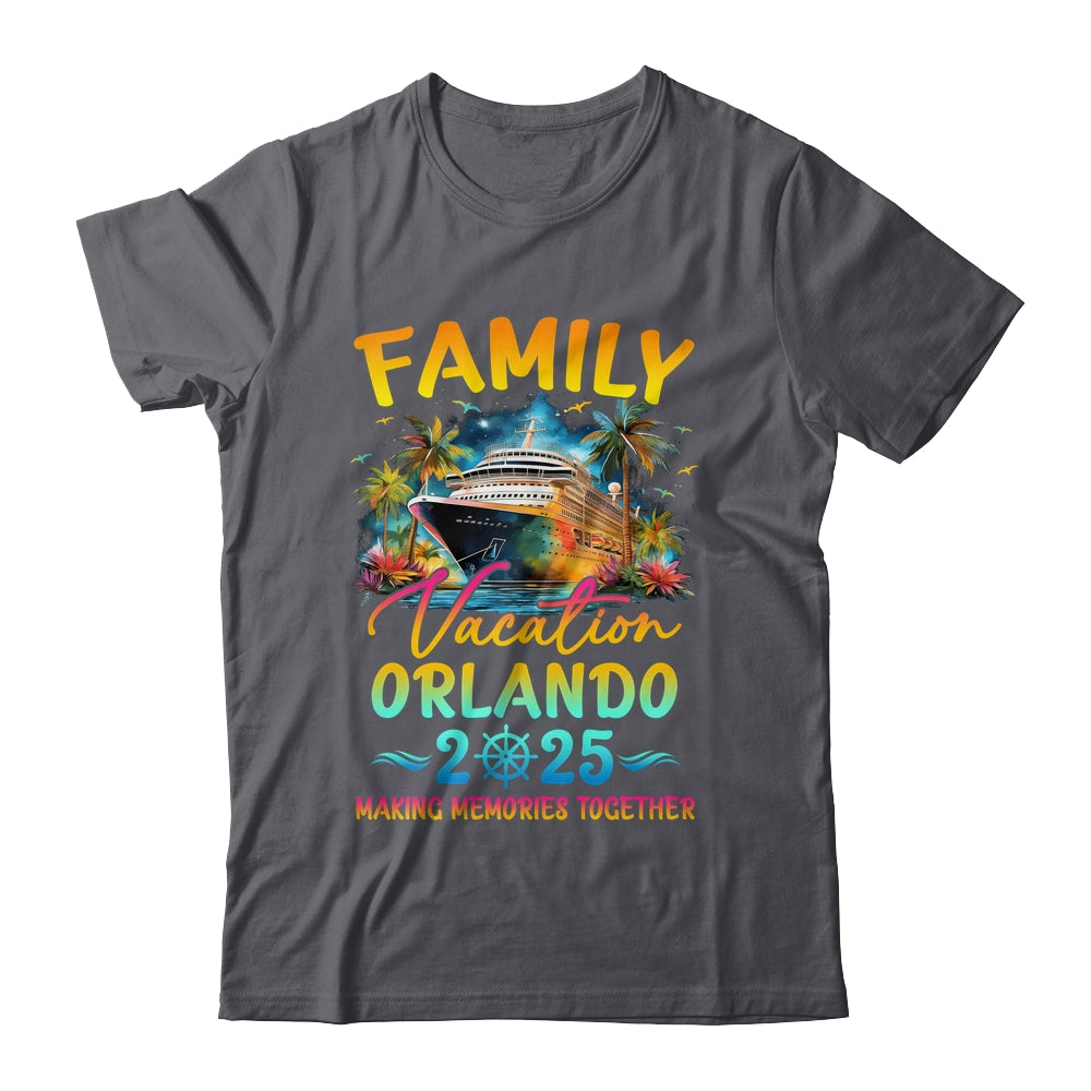 Family Vacation Orlando 2025 Matching Group Summer Shirt & Tank Top | teecentury