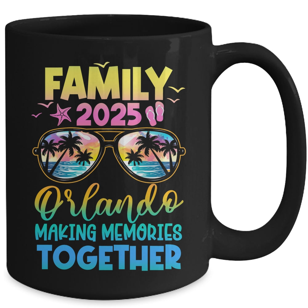 Family Vacation Orlando 2025 Summer Holiday Matching Mug | teecentury