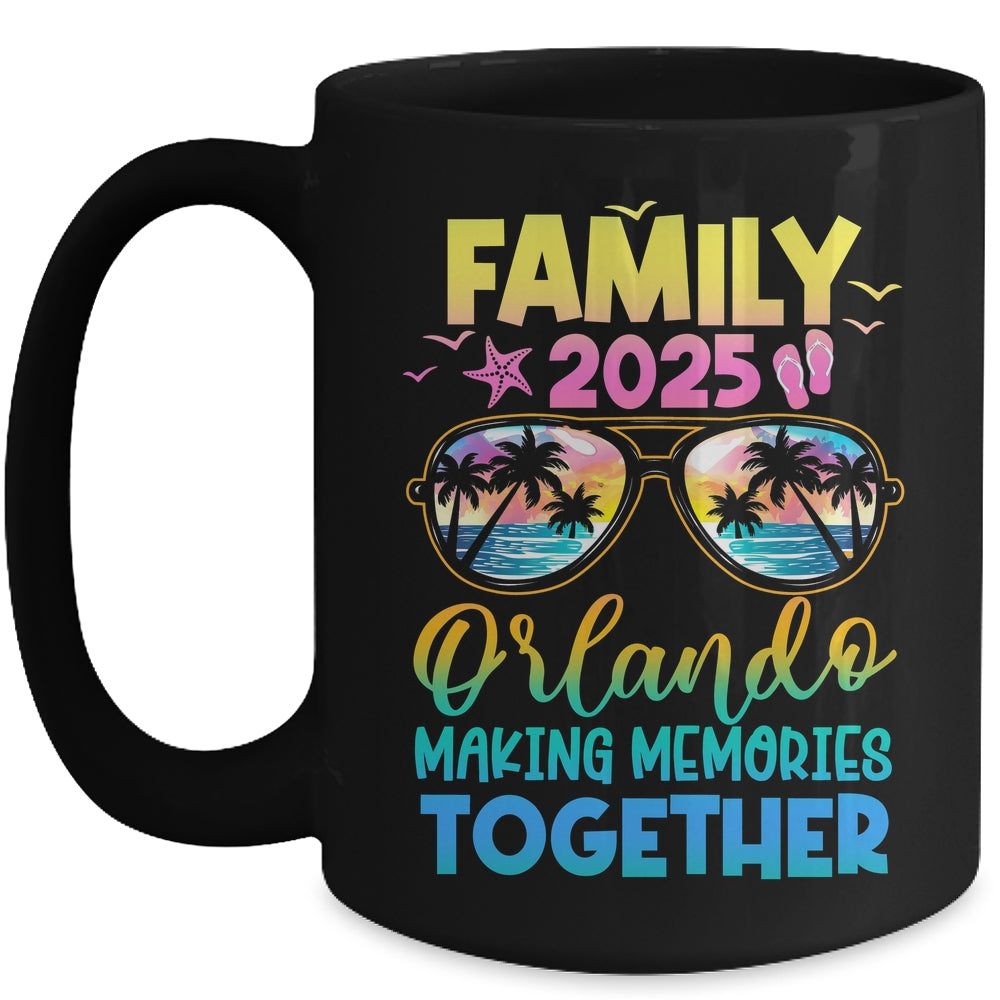 Family Vacation Orlando 2025 Summer Holiday Matching Mug | teecentury