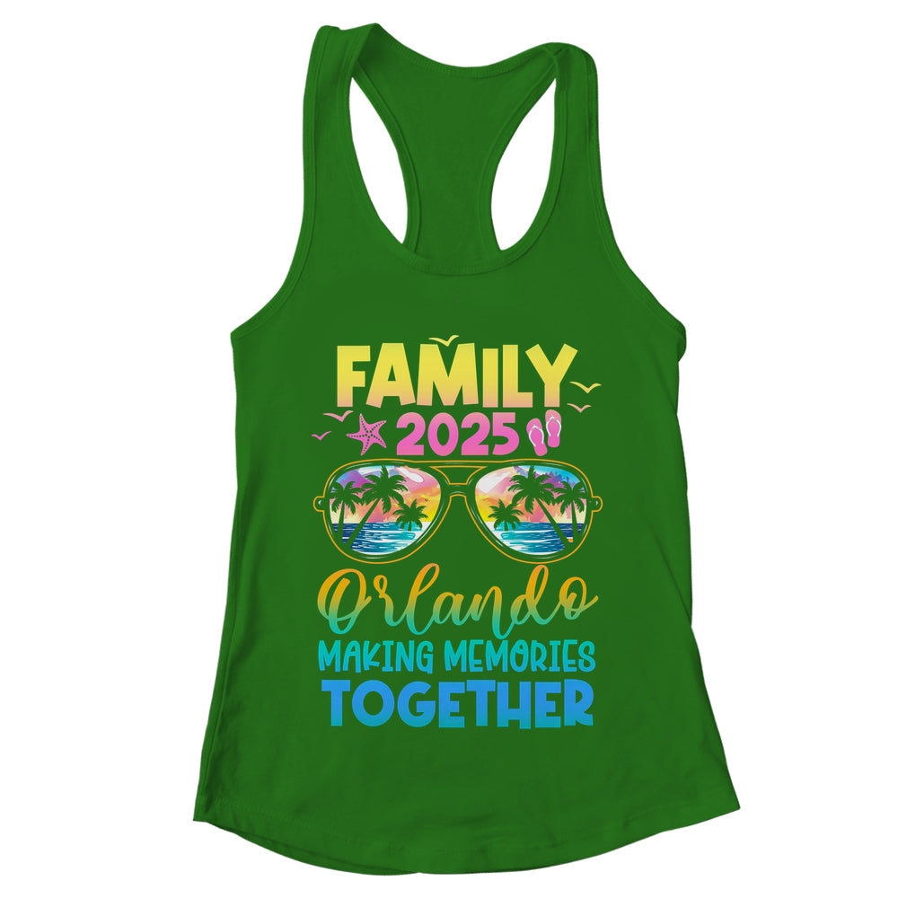Family Vacation Orlando 2025 Summer Holiday Matching Shirt & Tank Top | teecentury