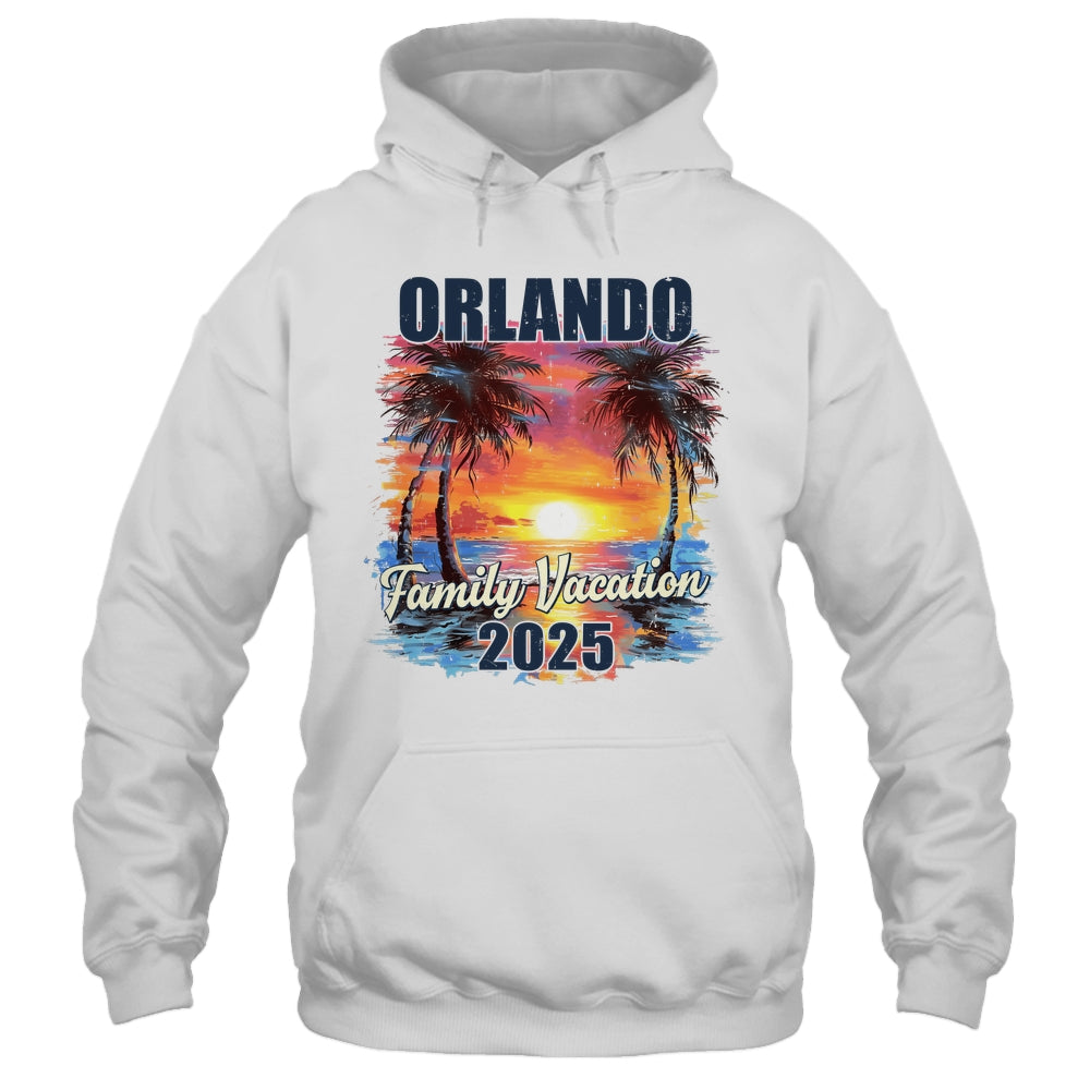 Family Vacation Orlando 2025 Summer Trip Matching Shirt & Tank Top | teecentury
