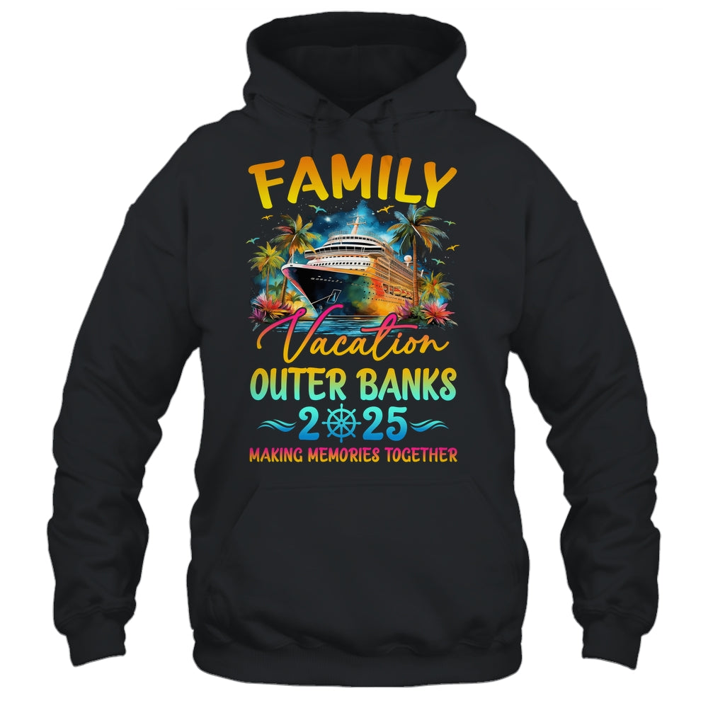Family Vacation Outer Banks 2025 Matching Group Summer Shirt & Tank Top | teecentury