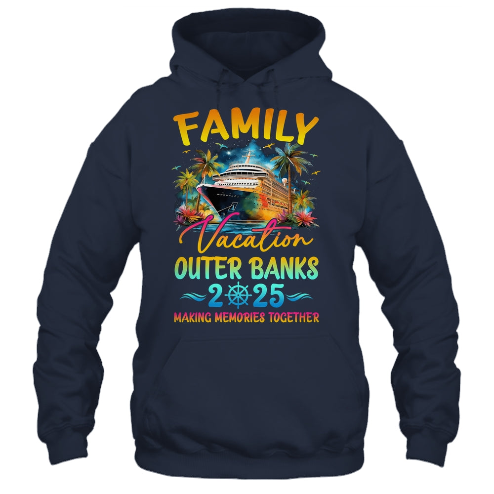 Family Vacation Outer Banks 2025 Matching Group Summer Shirt & Tank Top | teecentury