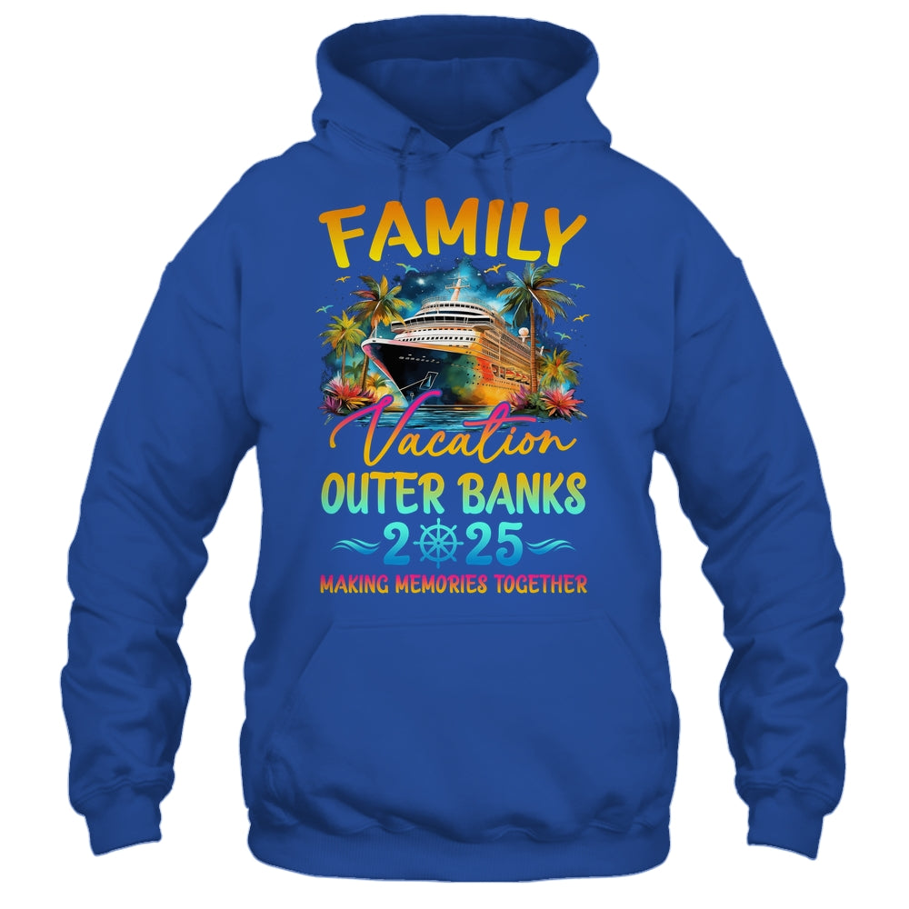 Family Vacation Outer Banks 2025 Matching Group Summer Shirt & Tank Top | teecentury