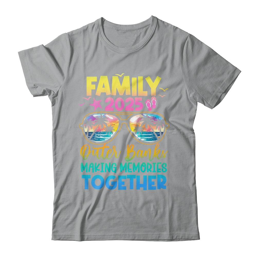 Family Vacation Outer Banks 2025 Summer Holiday Matching Shirt & Tank Top | teecentury