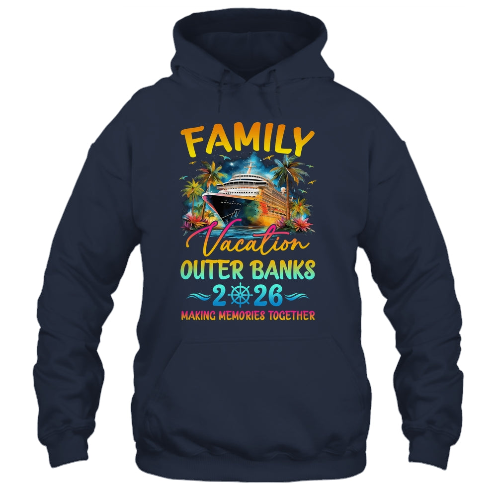 Family Vacation Outer Banks 2026 Matching Group Summer Shirt & Tank Top | teecentury
