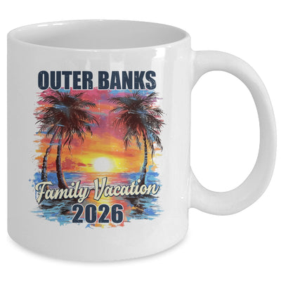 Family Vacation Outer Banks 2026 Summer Trip Matching Mug | teecentury