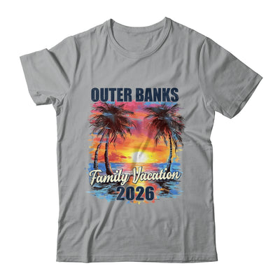 Family Vacation Outer Banks 2026 Summer Trip Matching Shirt & Tank Top | teecentury