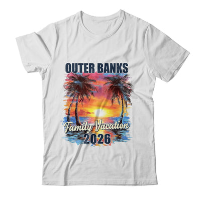 Family Vacation Outer Banks 2026 Summer Trip Matching Shirt & Tank Top | teecentury