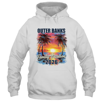 Family Vacation Outer Banks 2026 Summer Trip Matching Shirt & Tank Top | teecentury