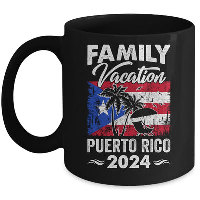 Family Vacation Puerto Rico 2024 Beach Summer Vacation Mug | teecentury