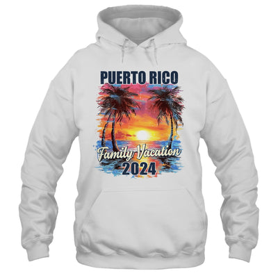 Family Vacation Puerto Rico 2024 Summer Trip Matching Shirt & Tank Top | teecentury