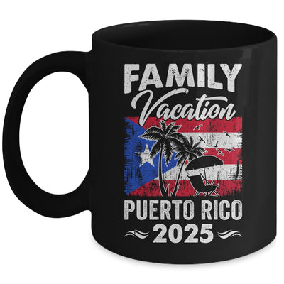 Family Vacation Puerto Rico 2025 Beach Summer Vacation Mug | teecentury