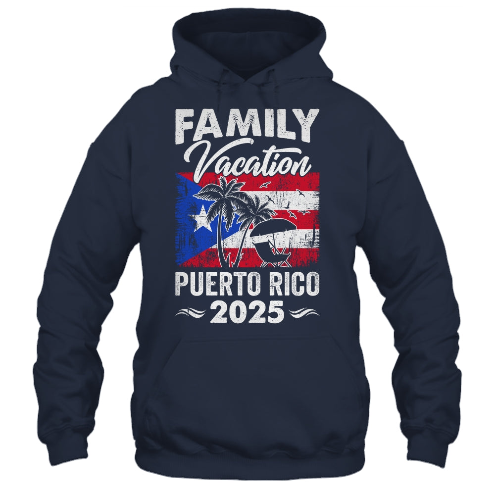 Family Vacation Puerto Rico 2025 Beach Summer Vacation Shirt & Tank Top | teecentury