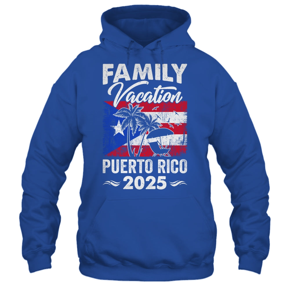 Family Vacation Puerto Rico 2025 Beach Summer Vacation Shirt & Tank Top | teecentury