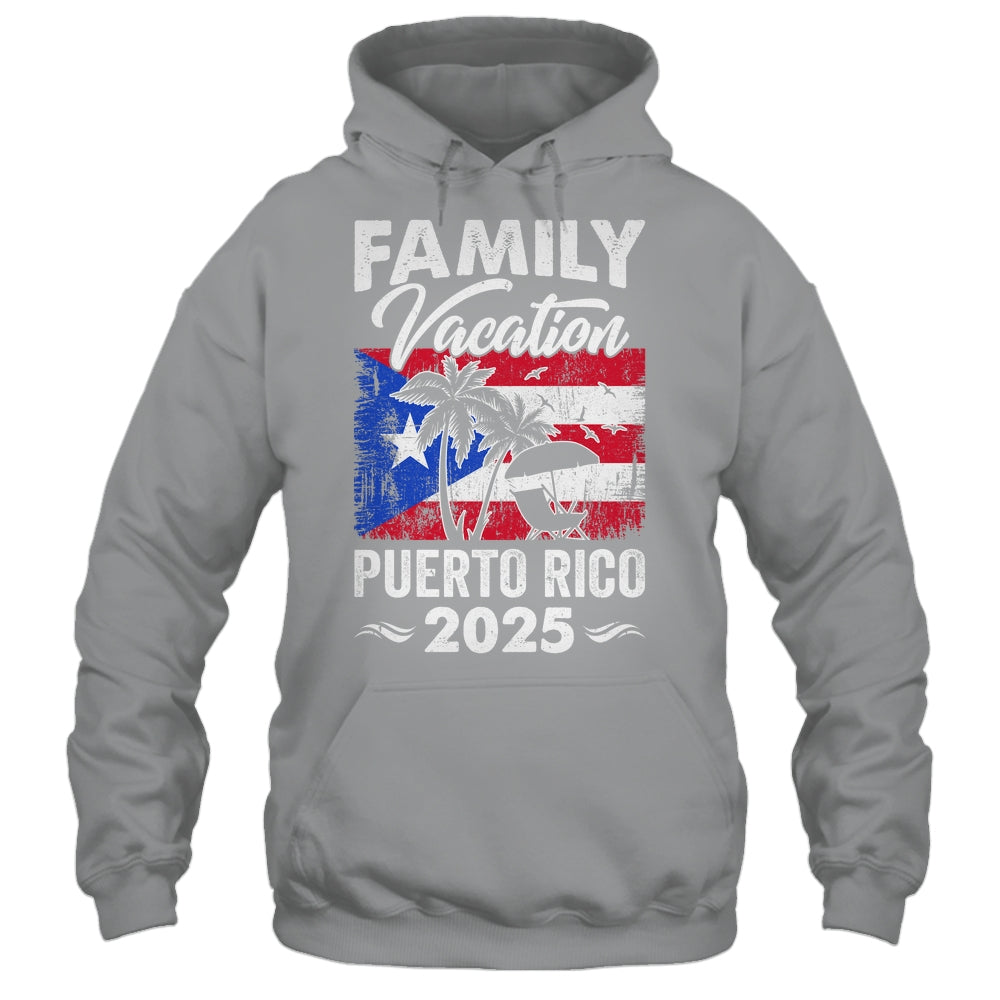 Family Vacation Puerto Rico 2025 Beach Summer Vacation Shirt & Tank Top | teecentury