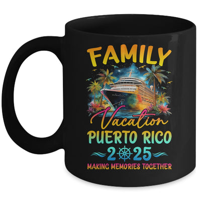 Family Vacation Puerto Rico 2025 Matching Group Summer Mug | teecentury