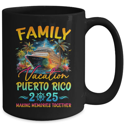 Family Vacation Puerto Rico 2025 Matching Group Summer Mug | teecentury