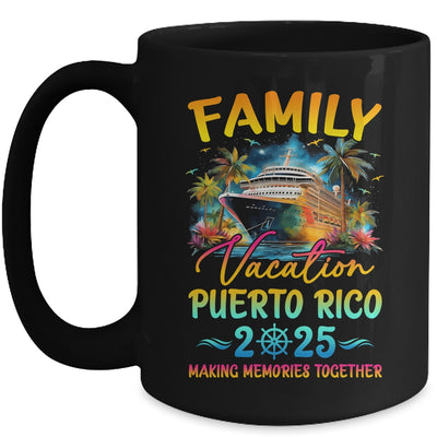 Family Vacation Puerto Rico 2025 Matching Group Summer Mug | teecentury