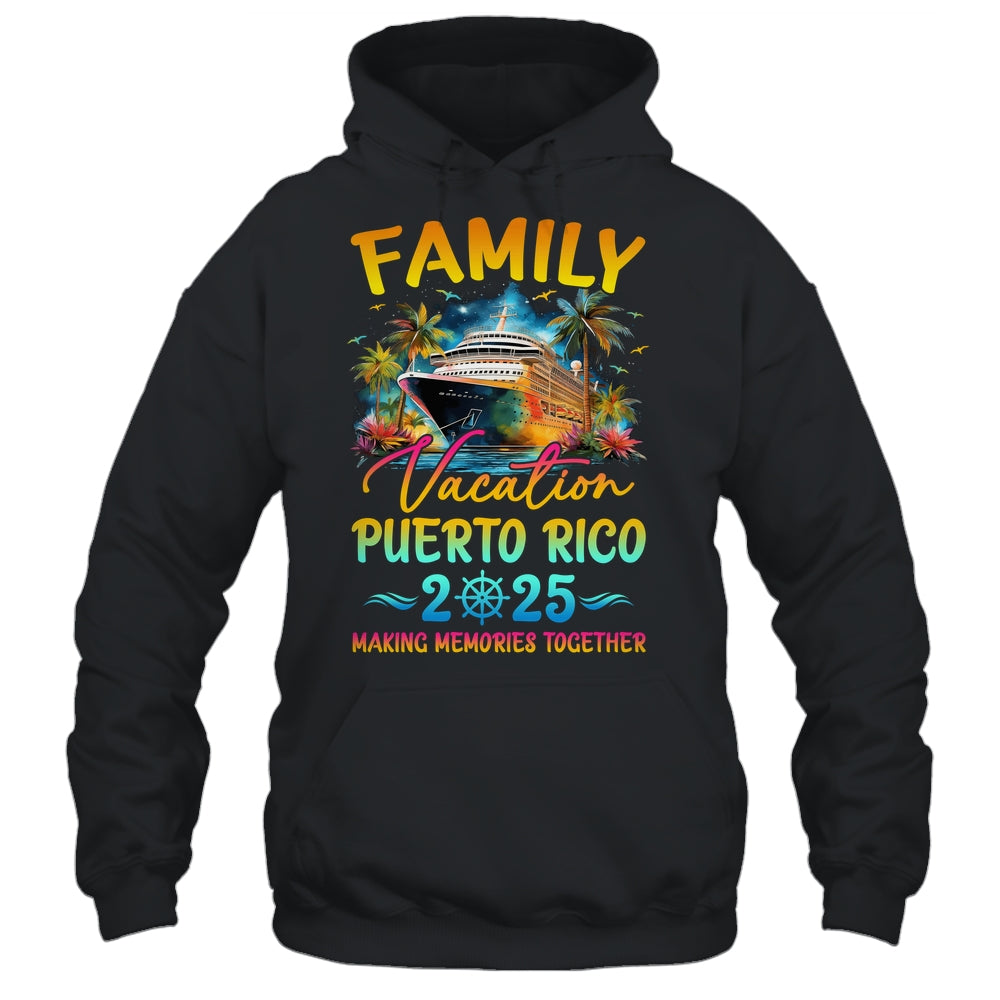Family Vacation Puerto Rico 2025 Matching Group Summer Shirt & Tank Top | teecentury