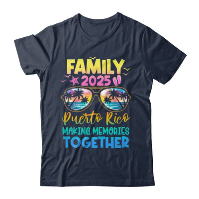 Family Vacation Puerto Rico 2025 Summer Holiday Matching Shirt & Tank Top | teecentury