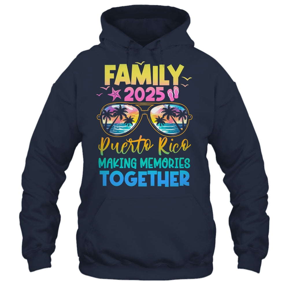 Family Vacation Puerto Rico 2025 Summer Holiday Matching Shirt & Tank Top | teecentury