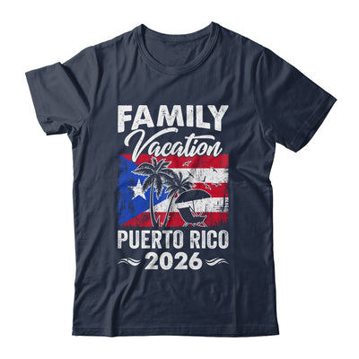 Family Vacation Puerto Rico 2026 Beach Summer Vacation Shirt & Tank Top | teecentury