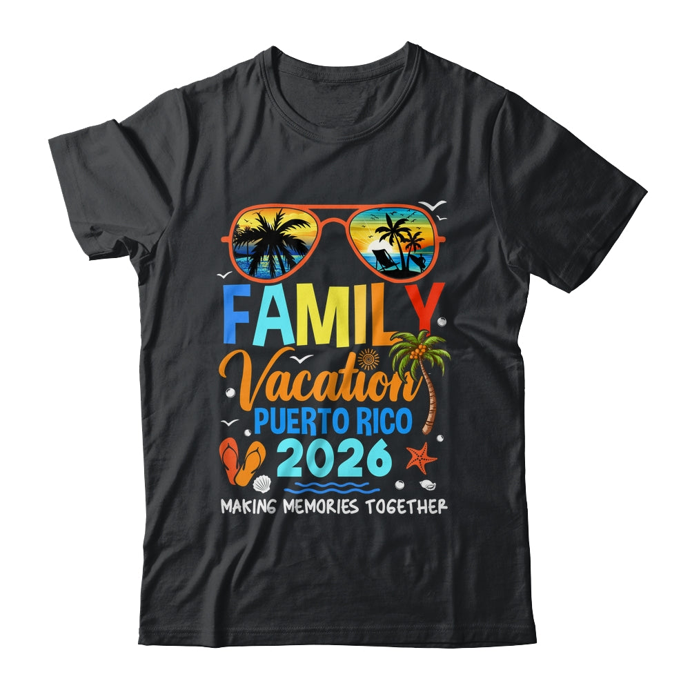 Family Vacation Puerto Rico 2026 Family Vacation Together Shirt & Tank Top | teecentury
