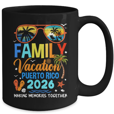 Family Vacation Puerto Rico 2026 Family Vacation Together Mug | teecentury
