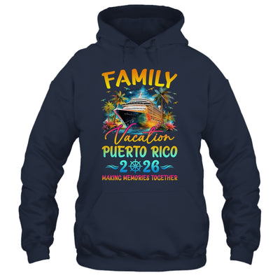 Family Vacation Puerto Rico 2026 Matching Group Summer Shirt & Tank Top | teecentury
