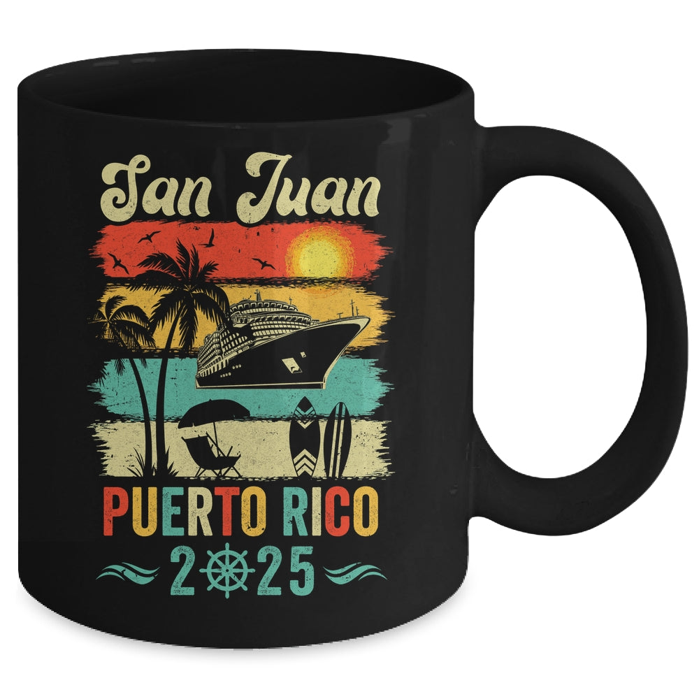 Family Vacation Puerto Rico San Juan 2025 Beach Summer Mug | teecentury